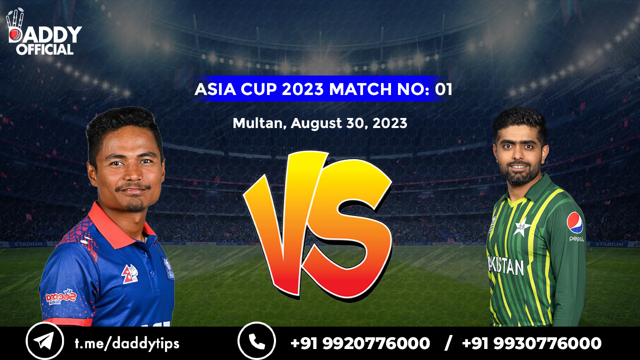 Super11 Asia Cup 2023 – Match 1 PAKISTAN  VS NEPAL  Highlights