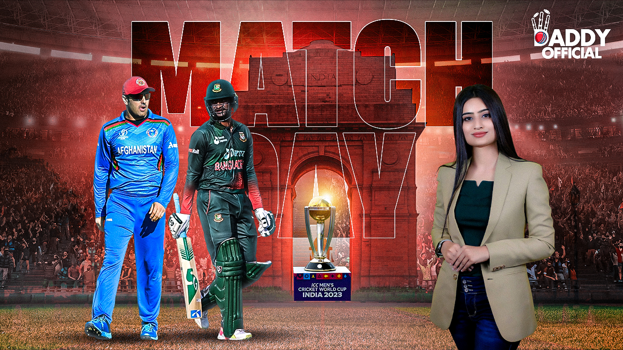 World Cup 2023 | 3rd  Match, BAN vs AFG | 07 October , 10:30 AM | Match Preview